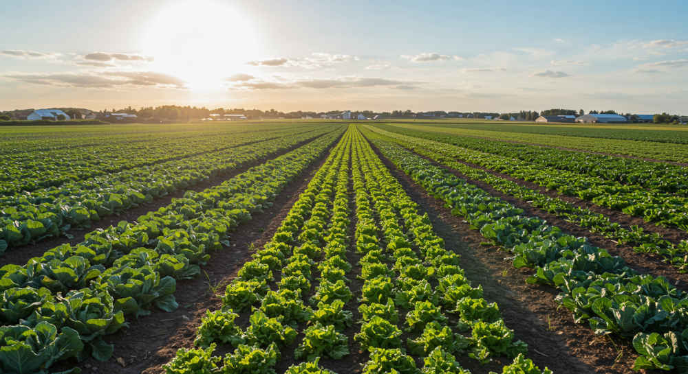 Concept image of climate resilient agriculture